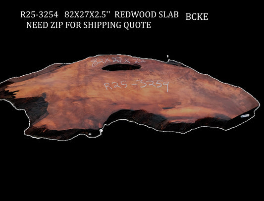 Redwood Burl| DIY | Craft Wood | River Table | R25-3254