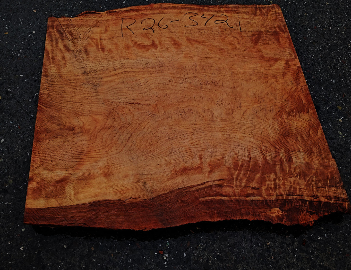 Quilted Redwood Slab| Guitar Billet | DIY | Table | Craft-wood | R26-3421