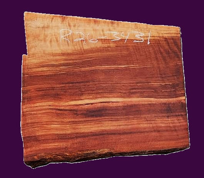 Quilted Redwood Slab| Guitar Billet | DIY | Table | Craft-wood | R26-3431