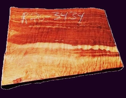 Quilted & Curly Redwood Slab| Guitar Billet | DIY | Craft-wood | RG26-3434