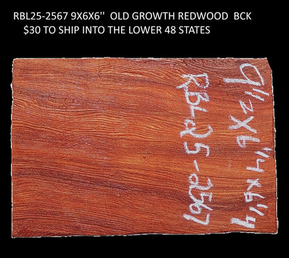 Old Growth Redwood Burl | Turning Block | DIY | RBL25-2567