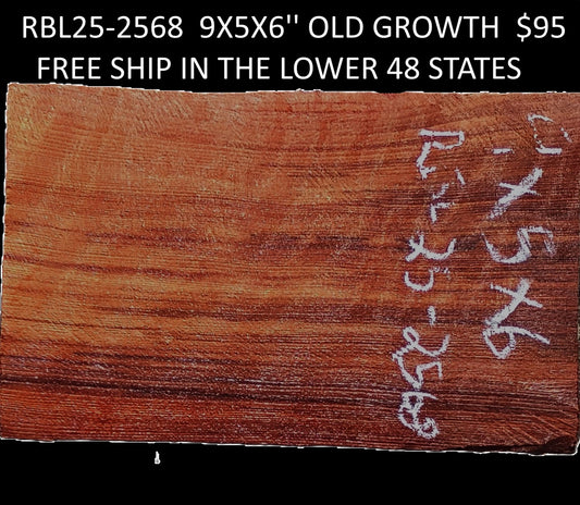 Old Growth Redwood Burl | bowl turning | DIY | RBL25-2568
