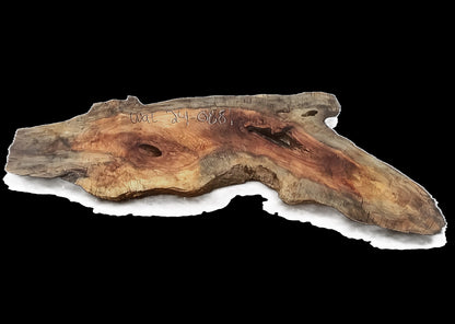English Walnut Slab | Table | Counter | Live Edge Desk | Wal24-0881