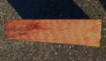 Curly Redwood | Turning block | Craft Wood | R24-1852