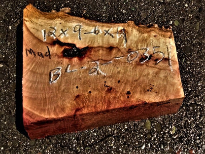 Madrone burl | bowl turning | wood turning | DIY wood crafts | bl23-0351