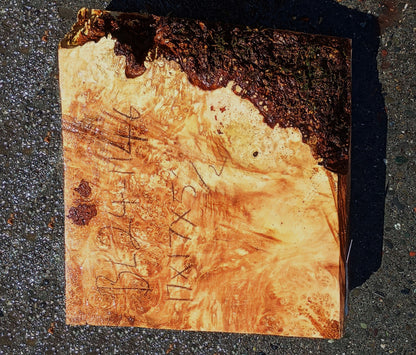 Maple Block | Craft wood | Maple Burl | DIY Craft Wood |  Bl24-1146