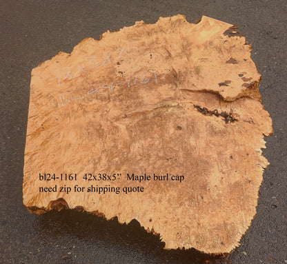 Maple Cap | Craft wood | Maple Burl | DIY Craft Wood | Bl24-1161