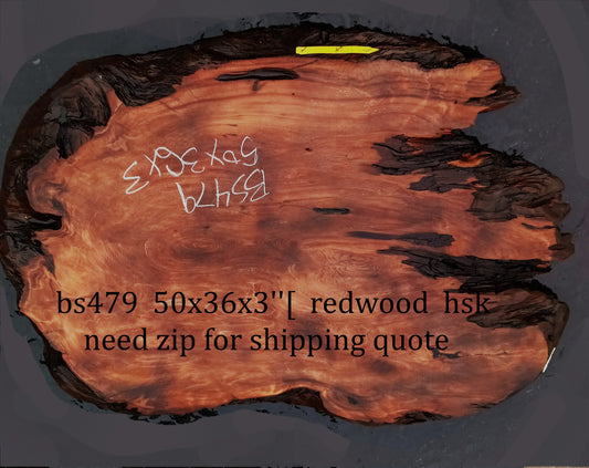 Redwood burl slab | DIY | burl table | burl slab | headboard | bs479