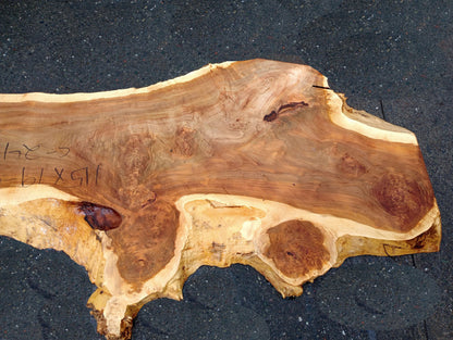 Poplar Burl | Bar Top | counter bar | Epoxy River Table | c24-0701