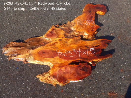 Redwood Slab | River Table | DIY Craft Wood | R-283