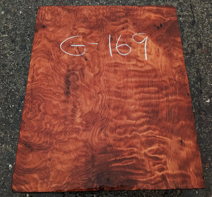 Quilted Redwood | DIY Wood Crafts | Guitar Billet | G-169