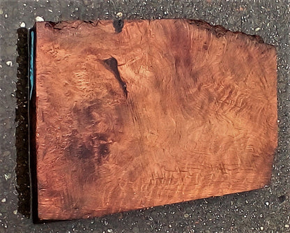 Quilted redwood | guitar blank | burl table | DIY crafts | g23-0208