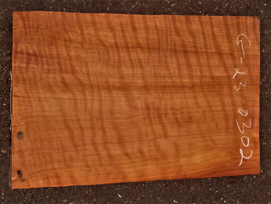 guitar billet | curly redwood | luthier | DIY | wood crafts | g23-0395