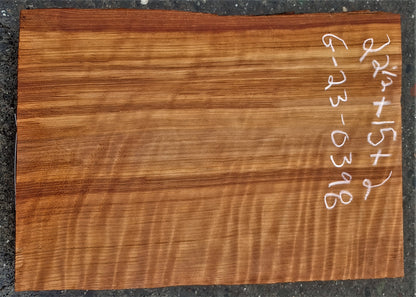quilted Redwood | old growth | Guitar blank |  DIY wood craft | g23-0398