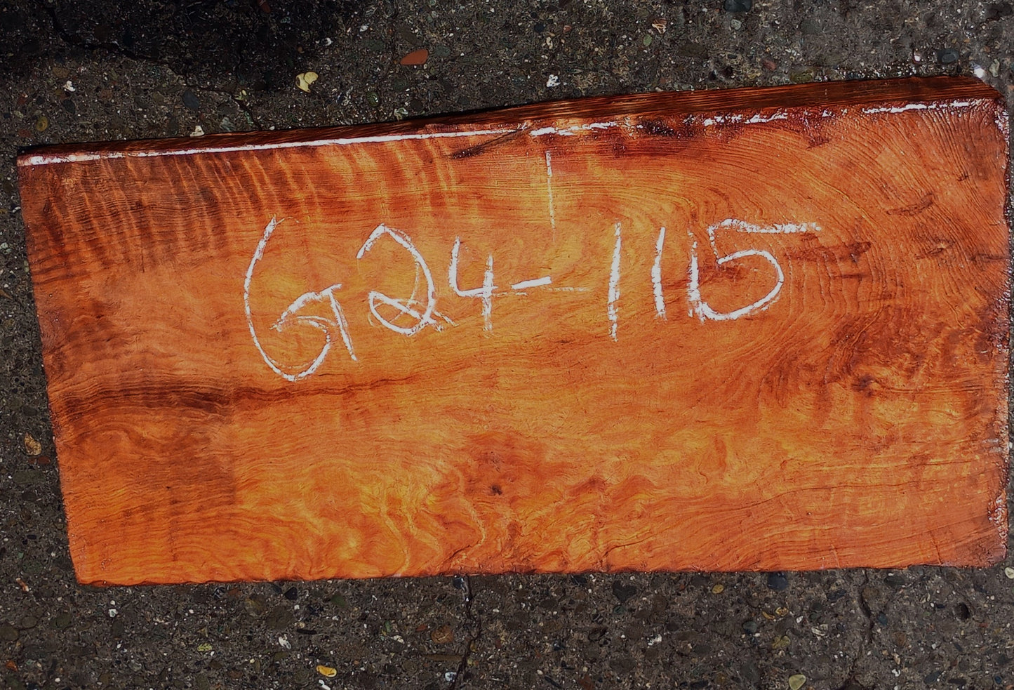 Redwood Guitar Slab | Curly Redwood | Luthier Wood | G24-1115