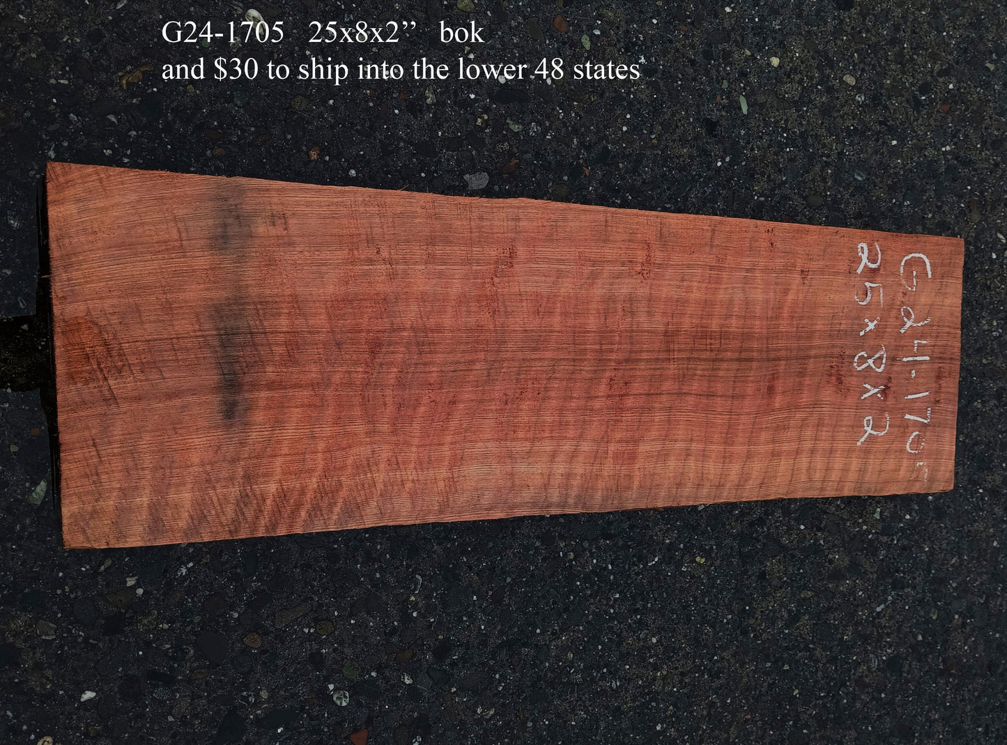 Redwood Guitar Slab | DIY Crafts | Luthier Wood | G24-1705