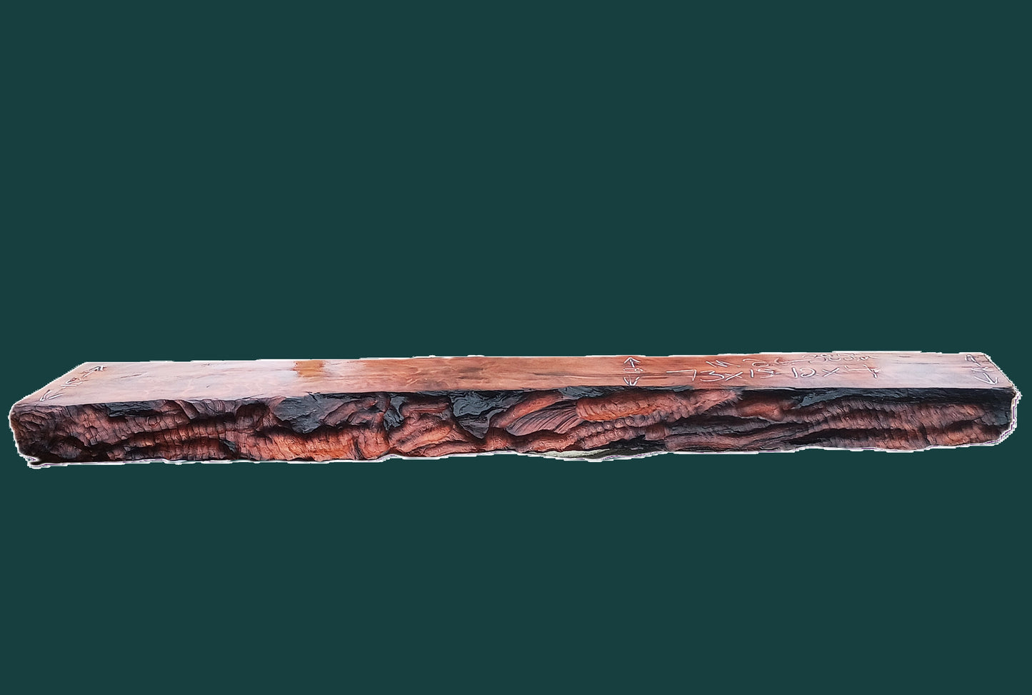 Redwood Mantel | Shelf | Burl | m26-3822