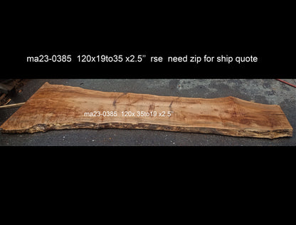 Maple burl | epoxy river table | live edge slab | DIY ideas | ma23-0385