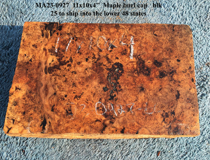 Maple burl Block | Turning | DIY Craft Wood | bowl turning | ma23-0927-bl