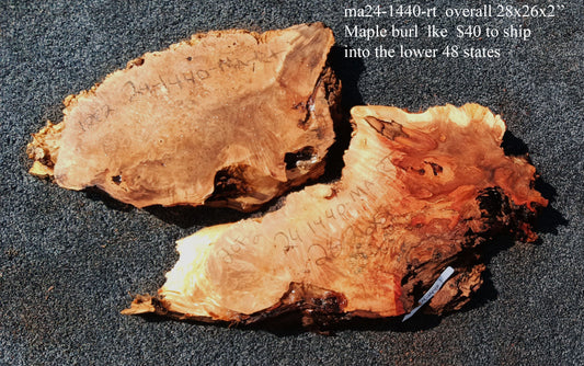 Maple Burl River Table | Epoxy Idea | DIY Craft Wood | MA24-1440