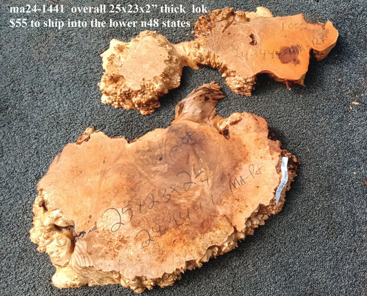 Maple Burl River Table | Epoxy Idea | DIY Craft Wood | MA24-1441