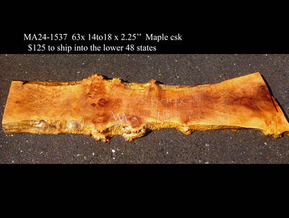 Maple Burl Slab | Maple | Table Slab | Epoxy Idea | ma24-1537