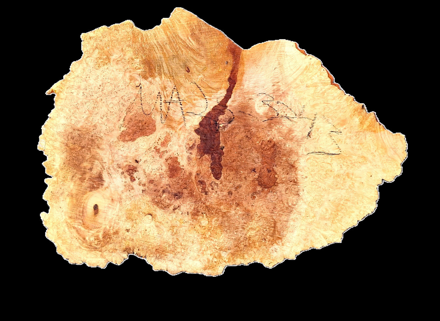 Maple Burl | Live Edge | River Table | DIY | Craft Wood | Ma25-3243