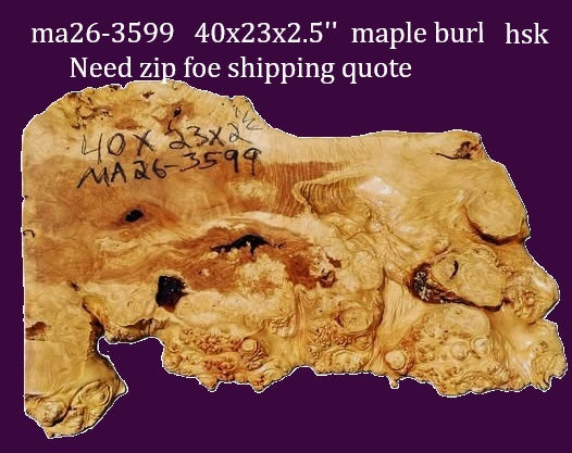 Maple Burl | DIY | Table | Craft-wood | ma26-3599