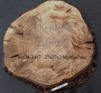 Myrtle Wood | Live Edge | DIY Crafts | MRT24-1417