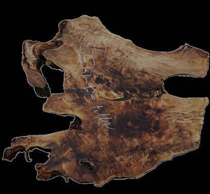 Myrtle Burl Slab | DIY | Table | Craft Wood | River Table | Mrt23-1453