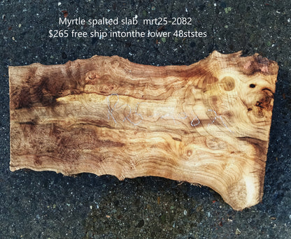 Myrtle Burl Slab | DIY | Table | Craft Wood | Mrt25-2082