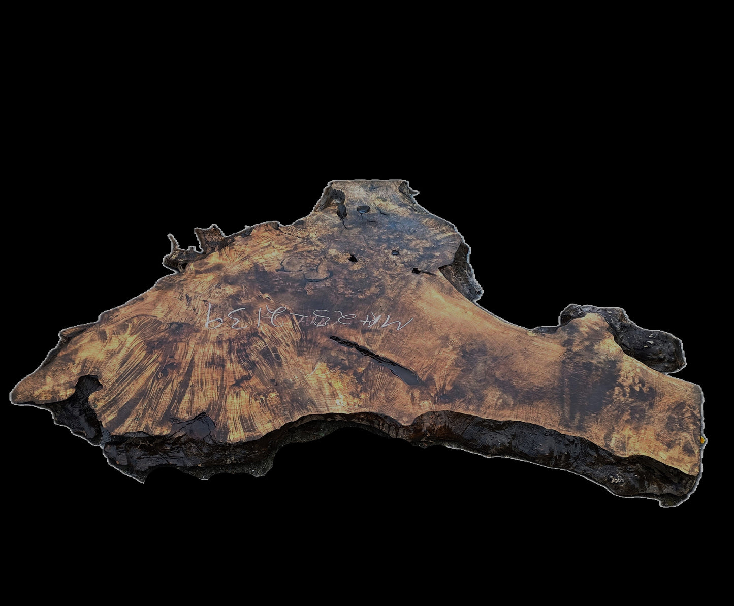 Myrtle Burl Slab | DIY | Table | Craft Wood | River Table | Mrt25-2139