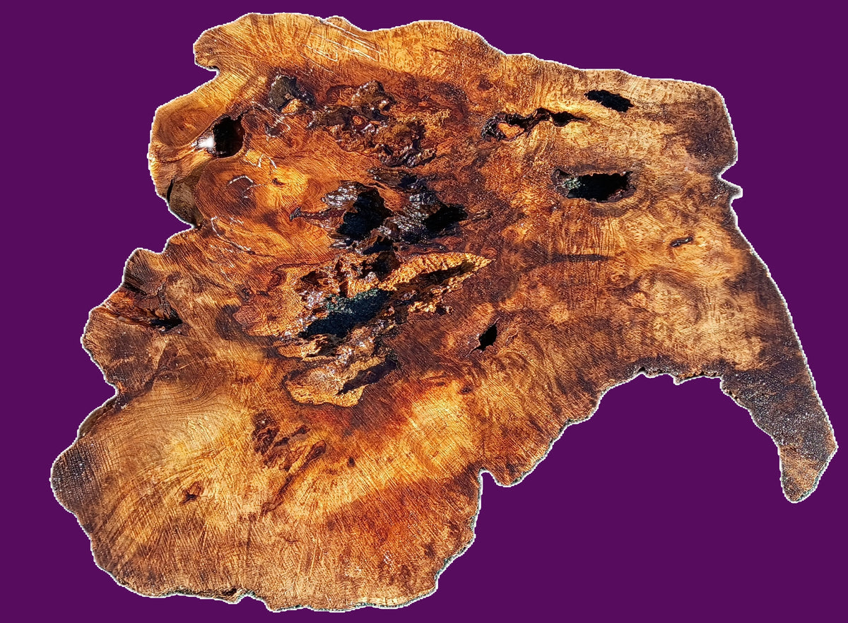 myrtle burl | river table | DIY | Live edge slab | MRT25-2941