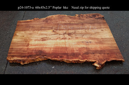 Mappa burl | Poplar | Burl Slab| Desk | Dining Table | P24-1073