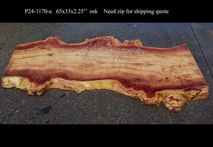 Mappa burl | Poplar | Burl Slab | Dining Table | Epoxy Idea | P24-1170