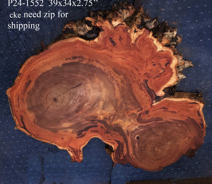 Mappa Poplar slab | live edge | cookie cut | DIY crafts | p24-1552