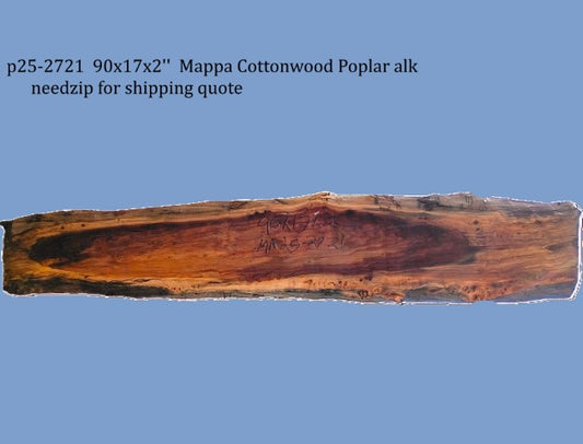 Mappa Burl | Cottonwood | Poplar | Epoxy Resin Table | DIY | P25-2721