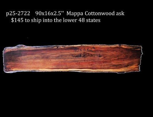 Mappa Burl | Cottonwood | Poplar | Epoxy Resin Table | DIY | P25-2722