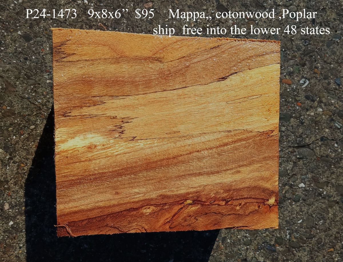 P24 Blocks Poplar Block | Turning | DIY Craft Wood | P24-1473 – Redwood Burl Source