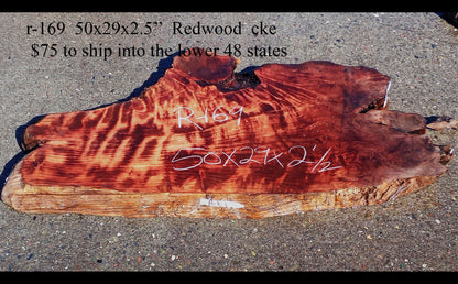 Redwood Burl | DIY Craft Wood | Epoxy Table | R-169