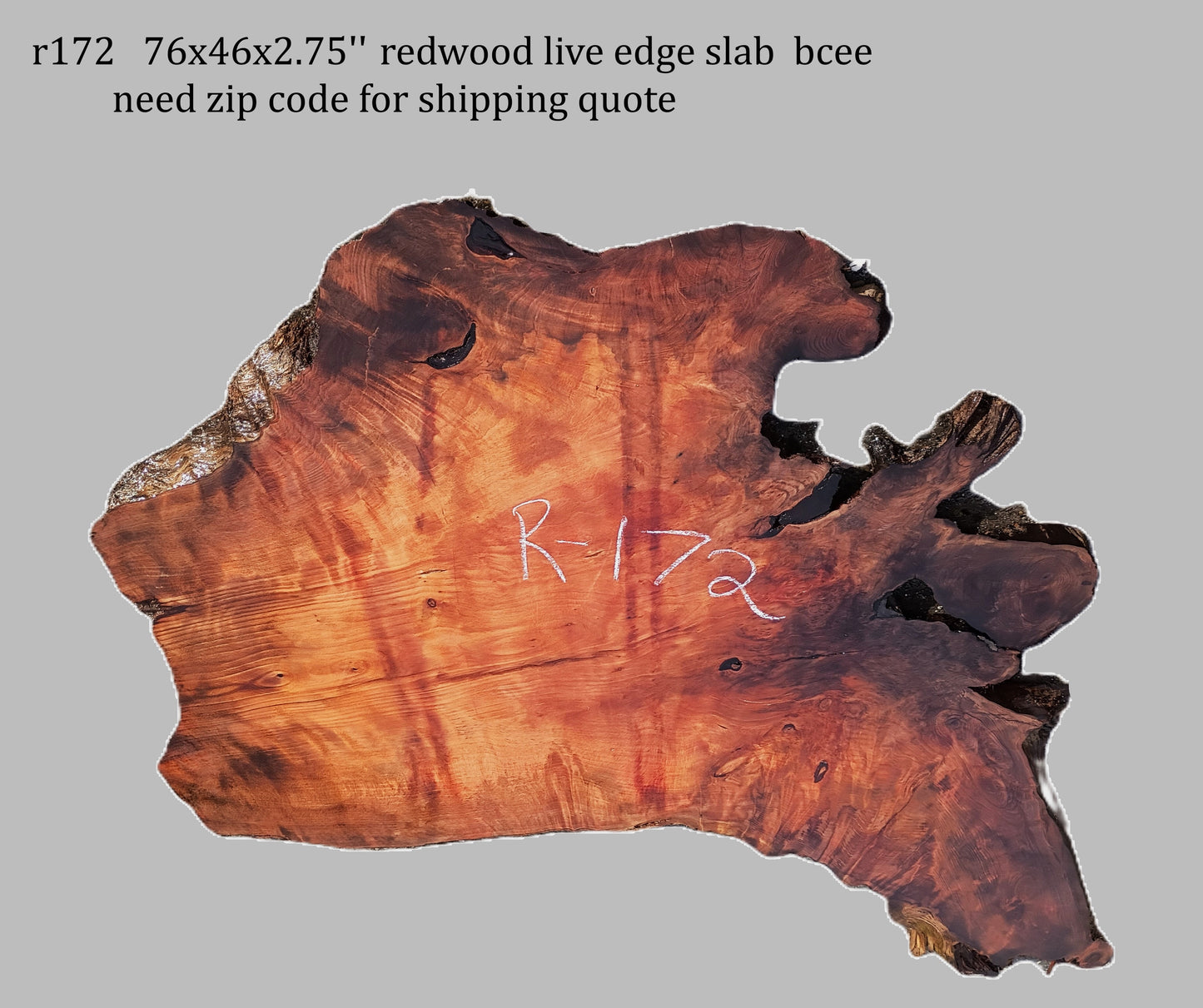 Redwood Burl| DIY | Craft Wood | River Table | R172