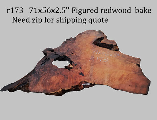 Curly Redwood | DIY | Craft Wood | River Table | R-173