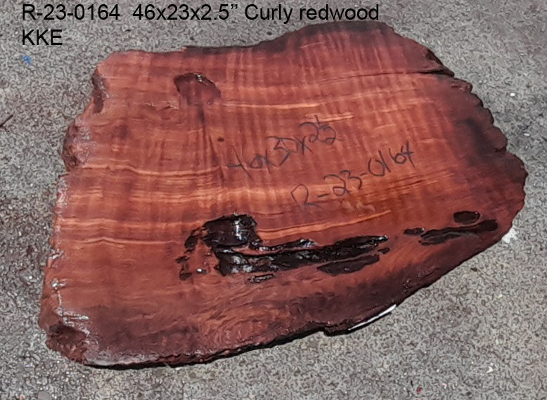 Curly Redwood | epoxy river table | DIY crafts | burl table | r23-0164