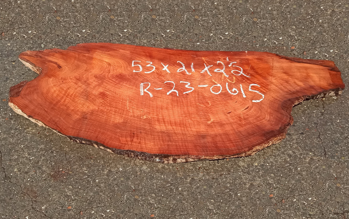 Redwood curly slab | live edge | river table | burl table | DIY | r23-0615