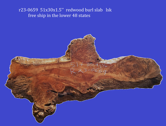 Redwood Burl | DIY | River Table | Live Edge | R23-0659