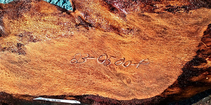 Redwood burl Slab | Live Edge | lace burl type grain | R23-0500