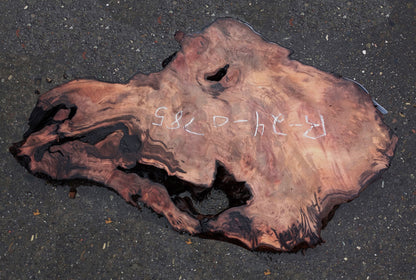 Old Growth Redwood Slab | Redwood Burl | Table | DIY | R24-0785