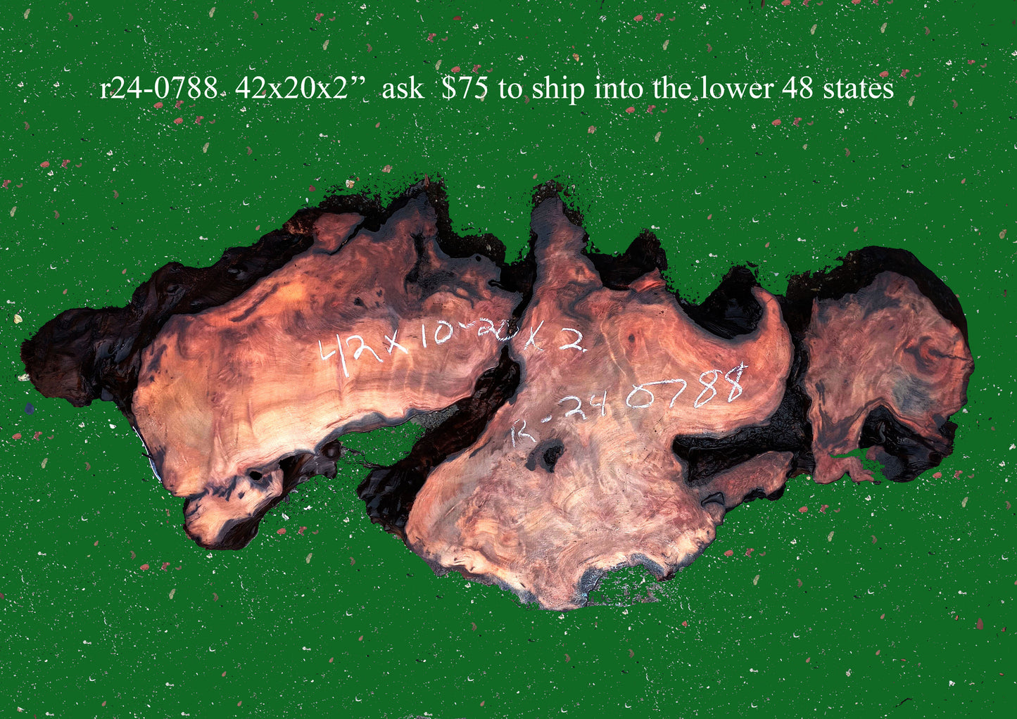 Old Growth Redwood Slab | Redwood Burl | Epoxy River Table | DIY | R24-0788