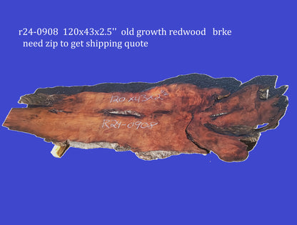 Old Growth Redwood Burl | DIY | River Table | Craft Wood | R24-0908