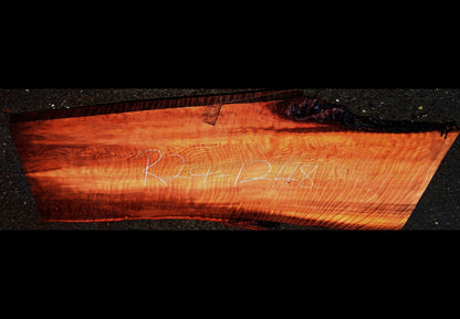 Curly Redwood | DIY Craft Wood | Wall Art | Redwood Slab | R24-1248